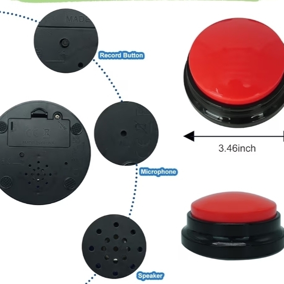 YELLING BUTTON RECORD YOUR MESSAGE (2) - Picture 4 of 5